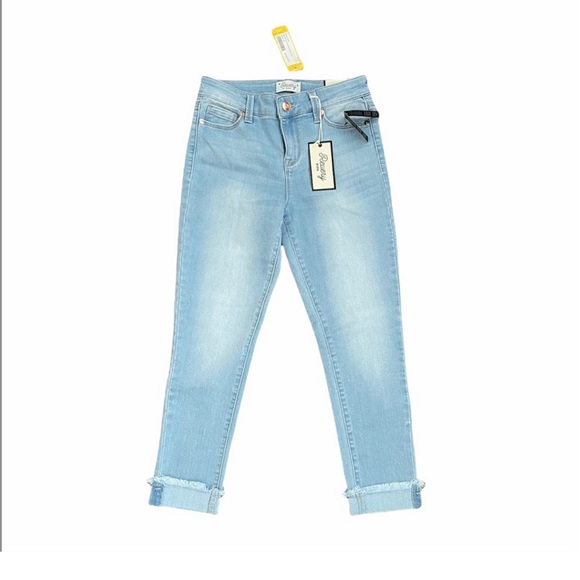 Revery Kids Ankle Cuffed Skinny Jeans - Picture 4 of 5